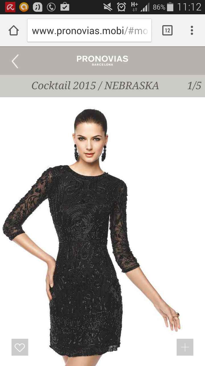 Alguien sabe el precio del modelo nebraska de fiesta de pronovias???? - 1