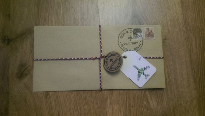 Packaging de la invitación