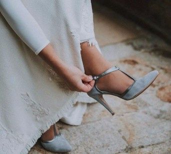 7. Gris... ¿por qué no? me encanta para boda invernal