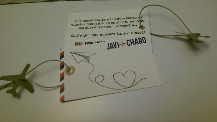 Tarjeta interior por ambos lados