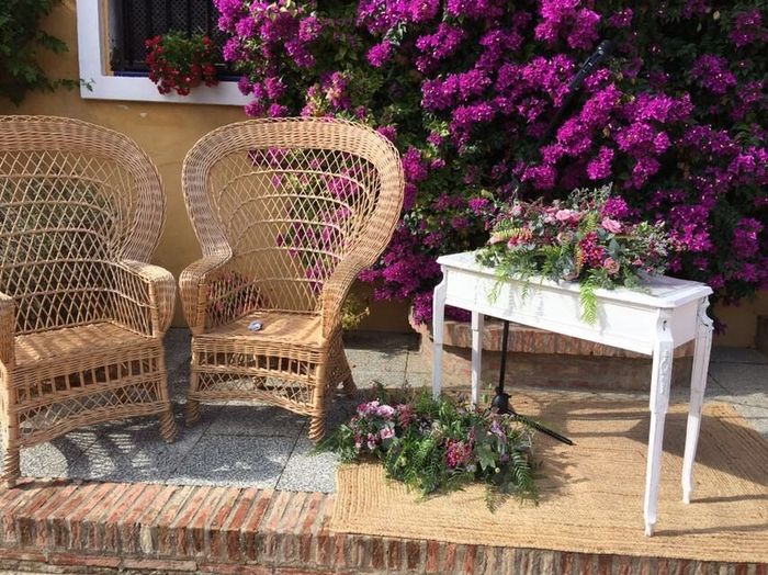 Nuestras sillas Emmanuelle para ceremonia civil