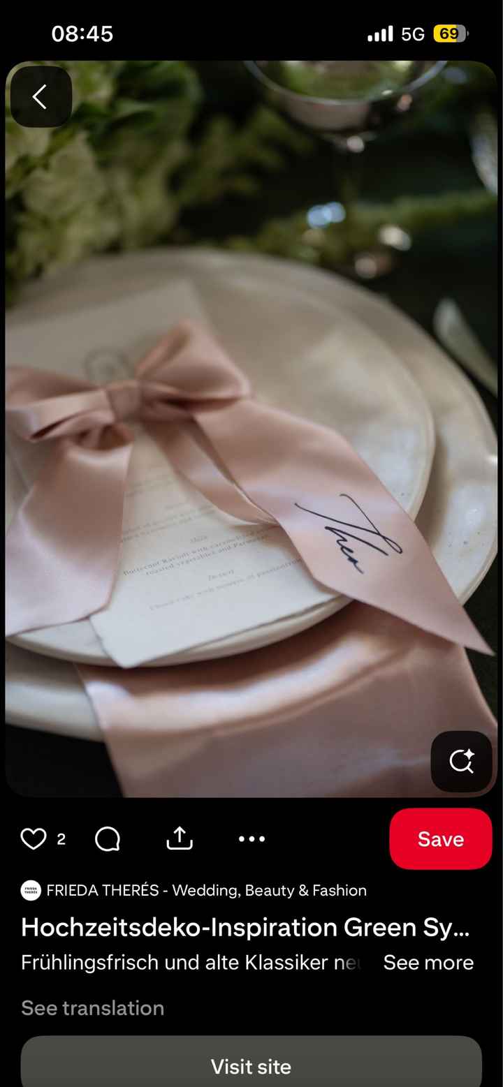 Marcasitios para el banquete - 1