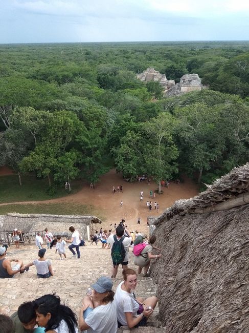 Vistas desde la pirámide de Ek Balam