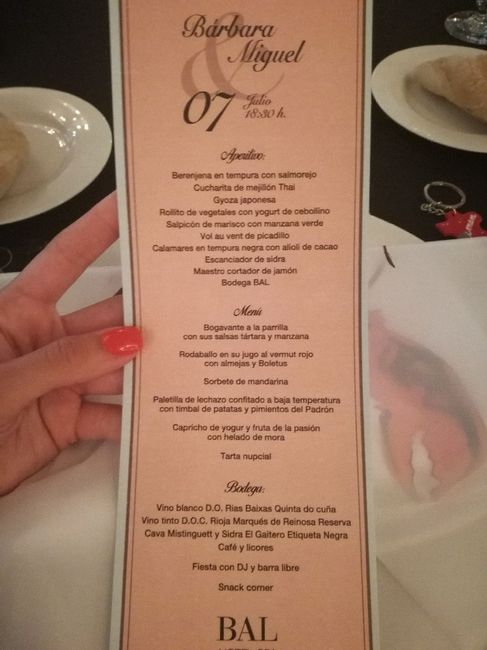 Menú de dos principales o uno. Qué carne? - 1