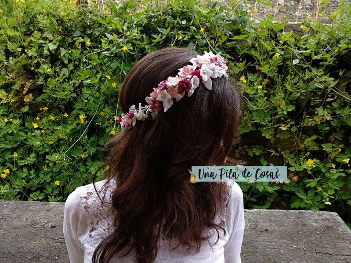 ¿Diademas o tiara? ¿2 tocados y peinados transformables para boda y baile? - 2