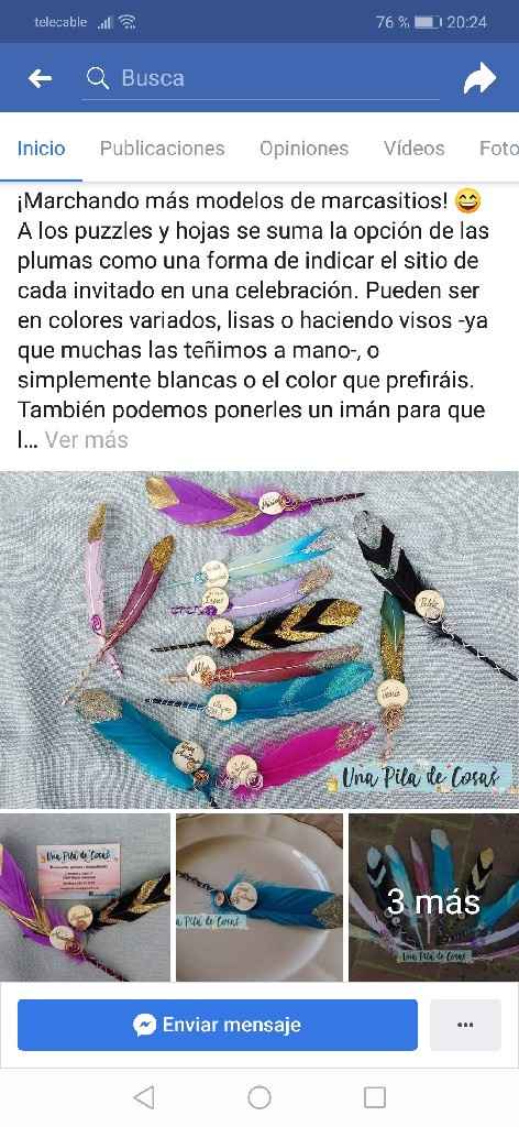 Escoger marcasitos... - 2