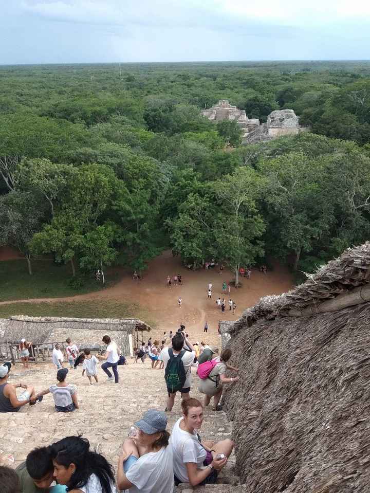 Vistas desde la pirámide de Ek Balam