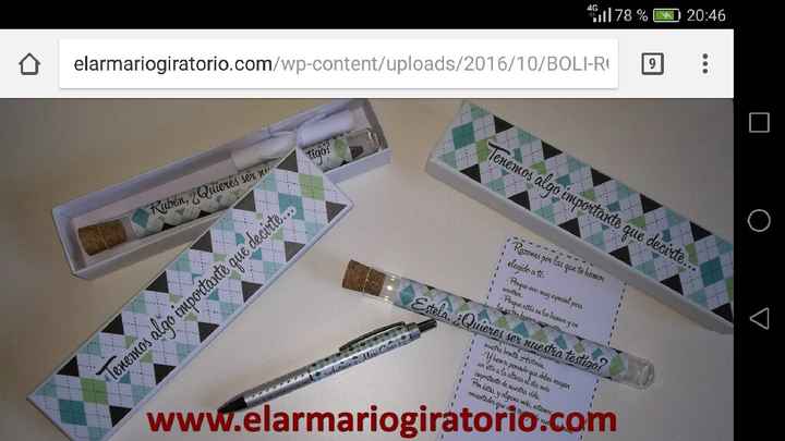 Detalles para decir que van a ser los testigos - 1