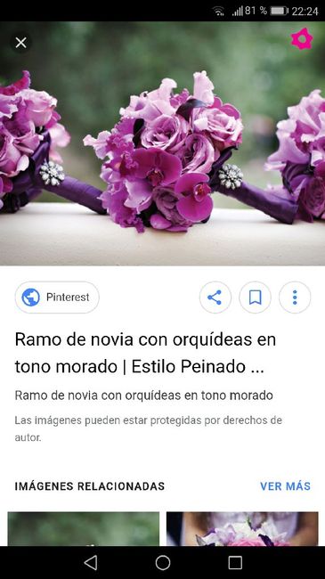 Ayuda ramo de rosas moradas - 2