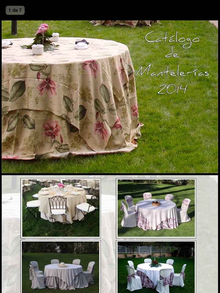 Mantel estampado