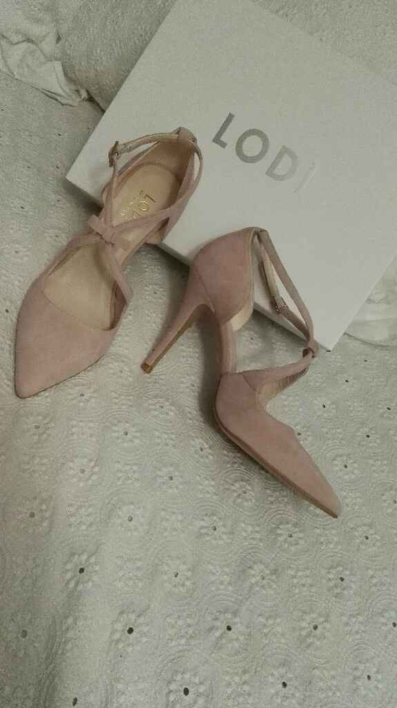 Zapatos novia rosa palo- nude-maquillaje o plata? - 1