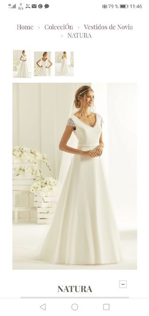Ya tengo mi vestido de novia 😍 - 1