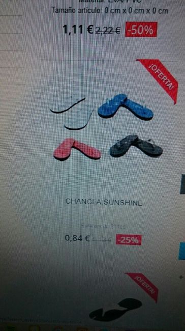 Chanclas baile - 1