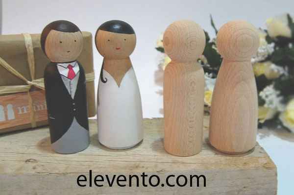 Novios madera