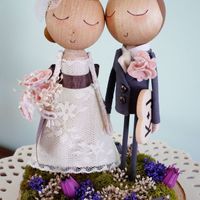 Novios madera
