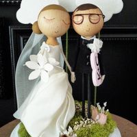 Novios madera
