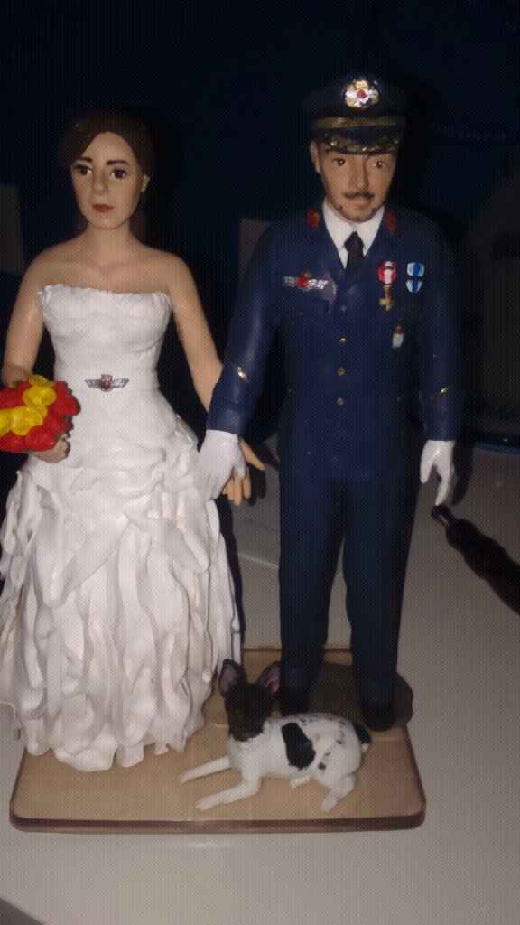 Muñecos tarta boda - 1