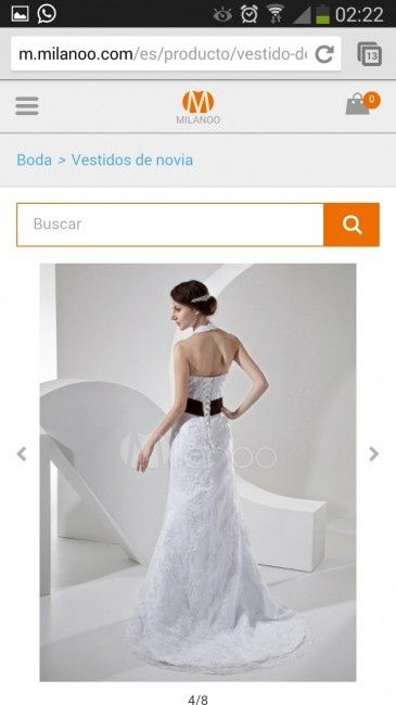 Mi vestido de novia precioso!!!! 120 euros!!!!!!!!!!!!!!!!!!!!!!!! - 2