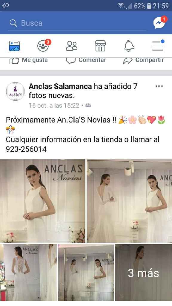 Hola chicas de Salamanca. Nueva tienda de novias en Salamamca - 1