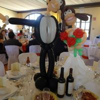 novios globos