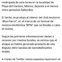 Tiroteo rivera maya - 1