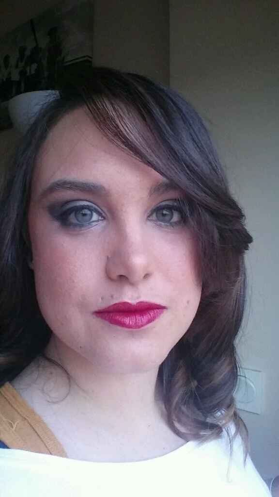Segunda prueba de maquillaje y peinado - 3