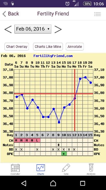 Decálogo de las gráficas de temperatura basal - 1
