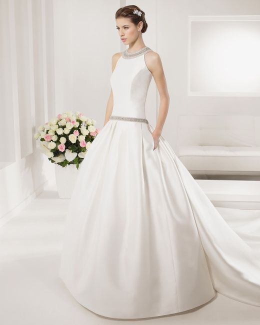 Peinado ideal para vestido polonia? - 1