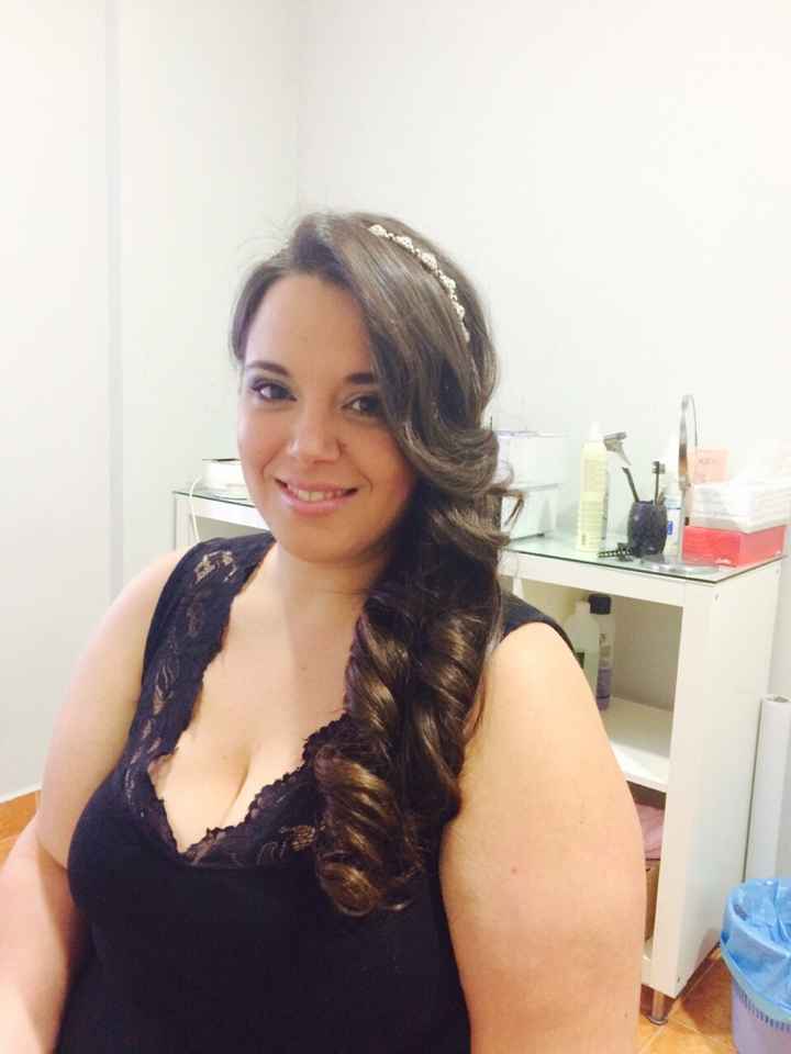 Prueba peinado y maquillaje - 1