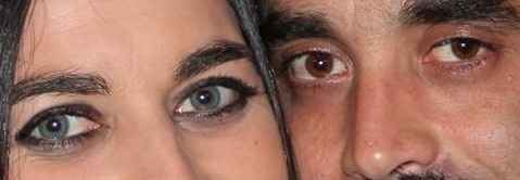 esos ojos azules brujos
