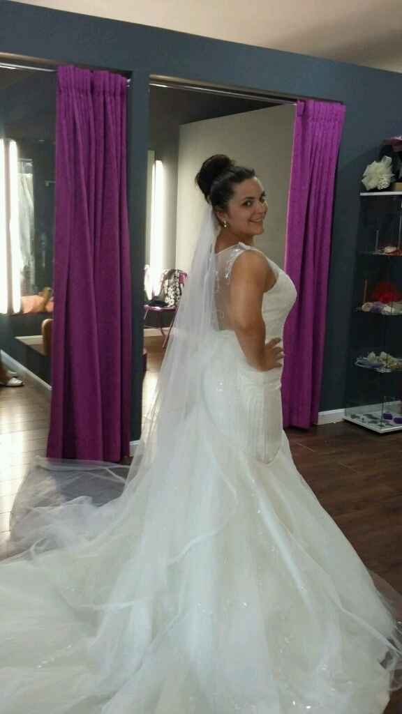 Mi vestido casi listo.  que os parece ? - 1