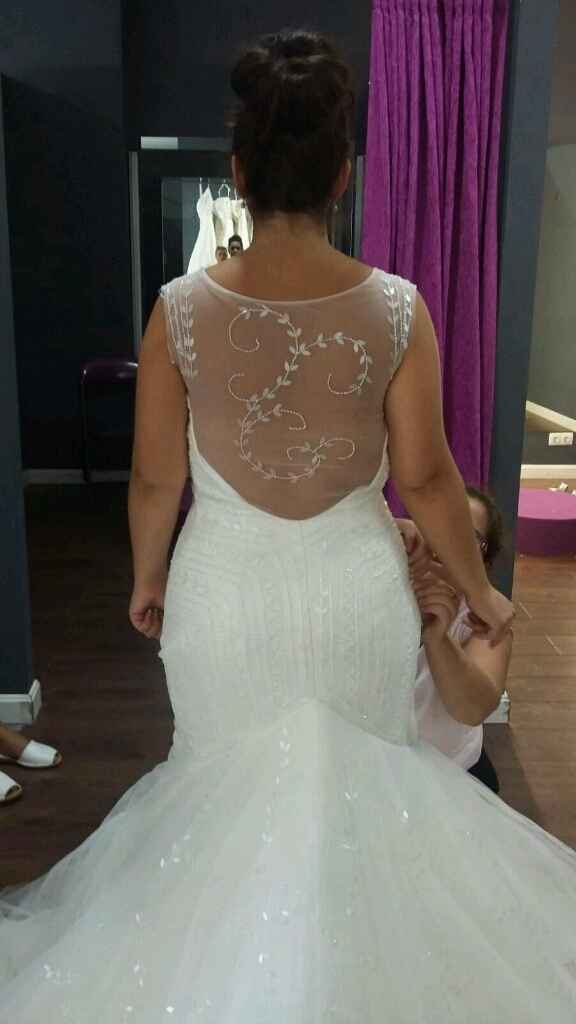 Mi vestido casi listo.  que os parece ? - 3