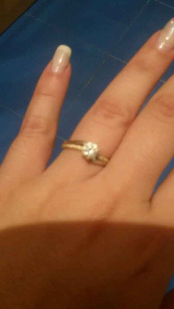 Anillo de pedida - 1
