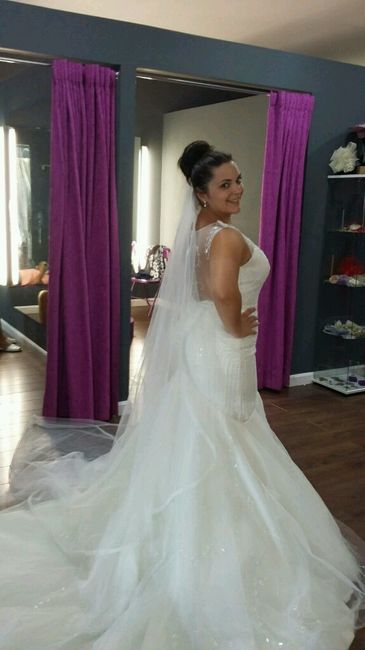Mi vestido casi listo.  que os parece ? - 1