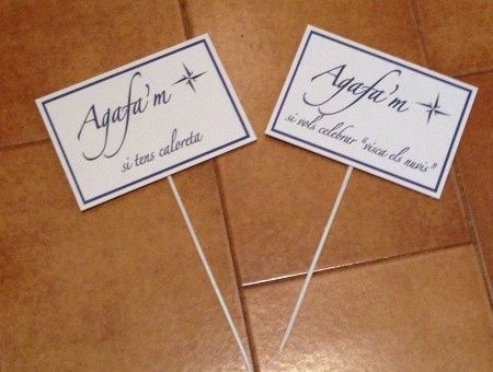 carteles para el arroz y los paipais