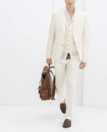 TRAJE DE LINO