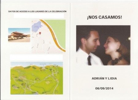 Invitación (parte exterior)