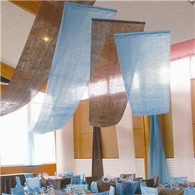Tela decorativa azul