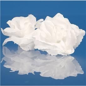 Rosas blancas adhesivas