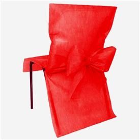 Funda roja para sillas