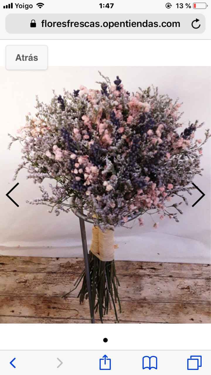 Flores de ramo de novia - 1
