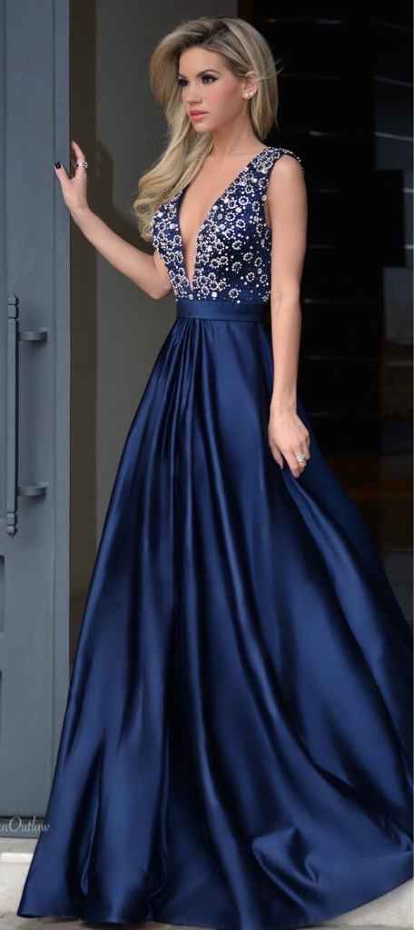Damas de honor: vestido azul - 1