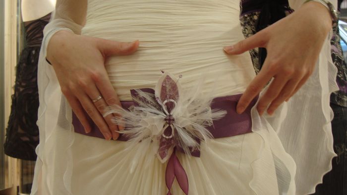 la flor de mi vestido