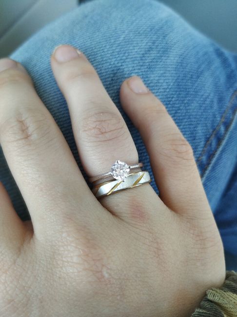 ¿Anillo de compromiso en la boda? 1