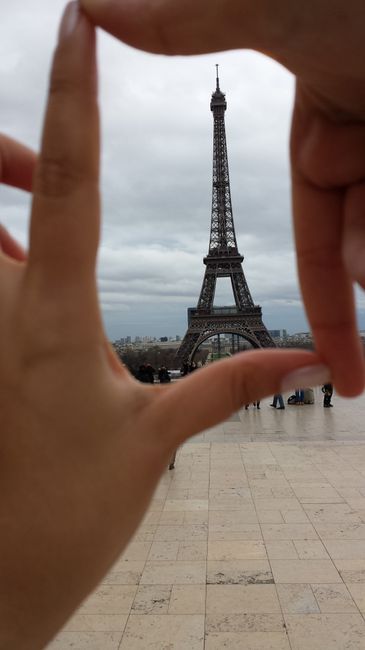 Mi pedida fue en París