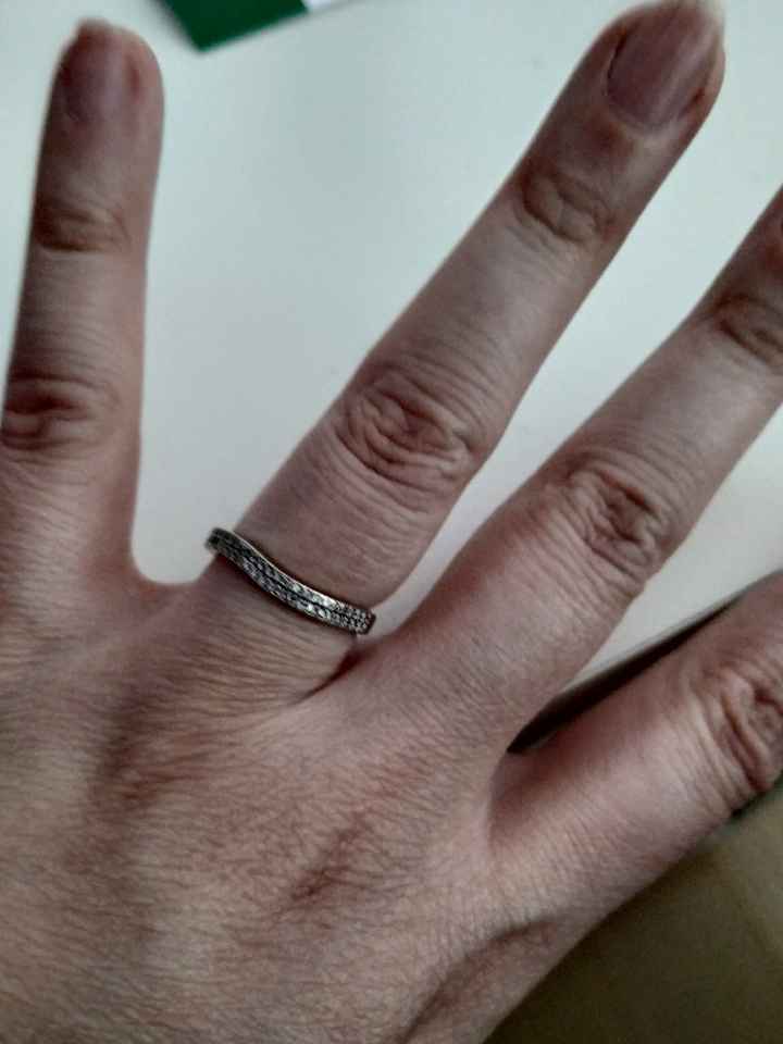 Anillo de compromiso/pedida - 1
