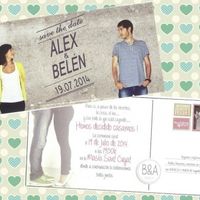 Invitaciones tipo postal - 2