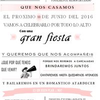 Invitacion de mi boda