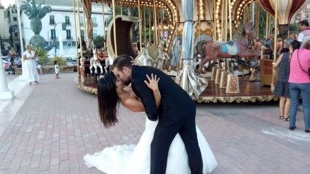 Beso de película!