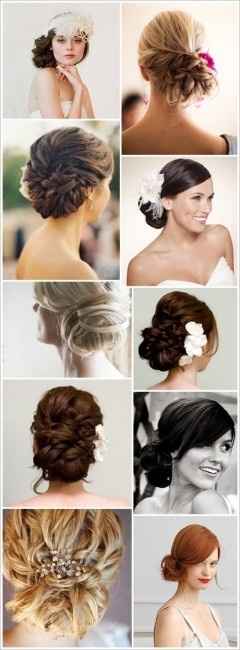 Recogidos ideas trenza